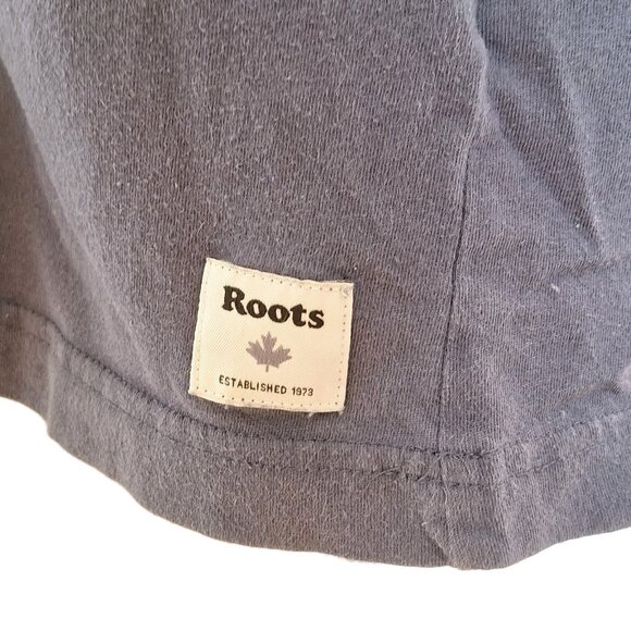 ROOTS BLUE/GREY CAMO SHIRT SIZE SMALL - Picture 4 of 5